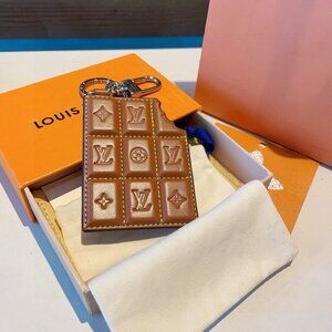 Louis Vuitton Chocolate Bar Bag Charm/Keychain
